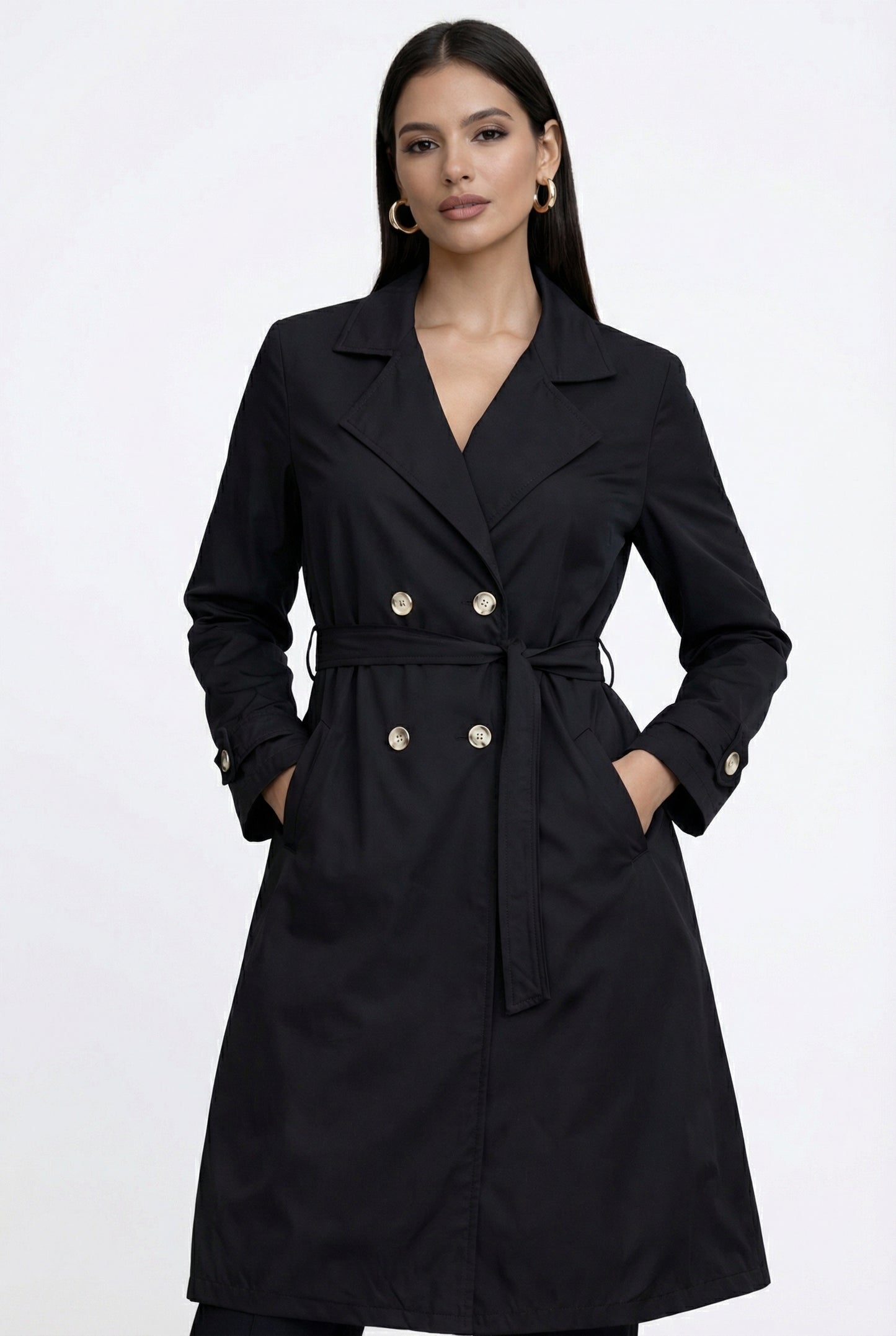 Trench Coat - Black
