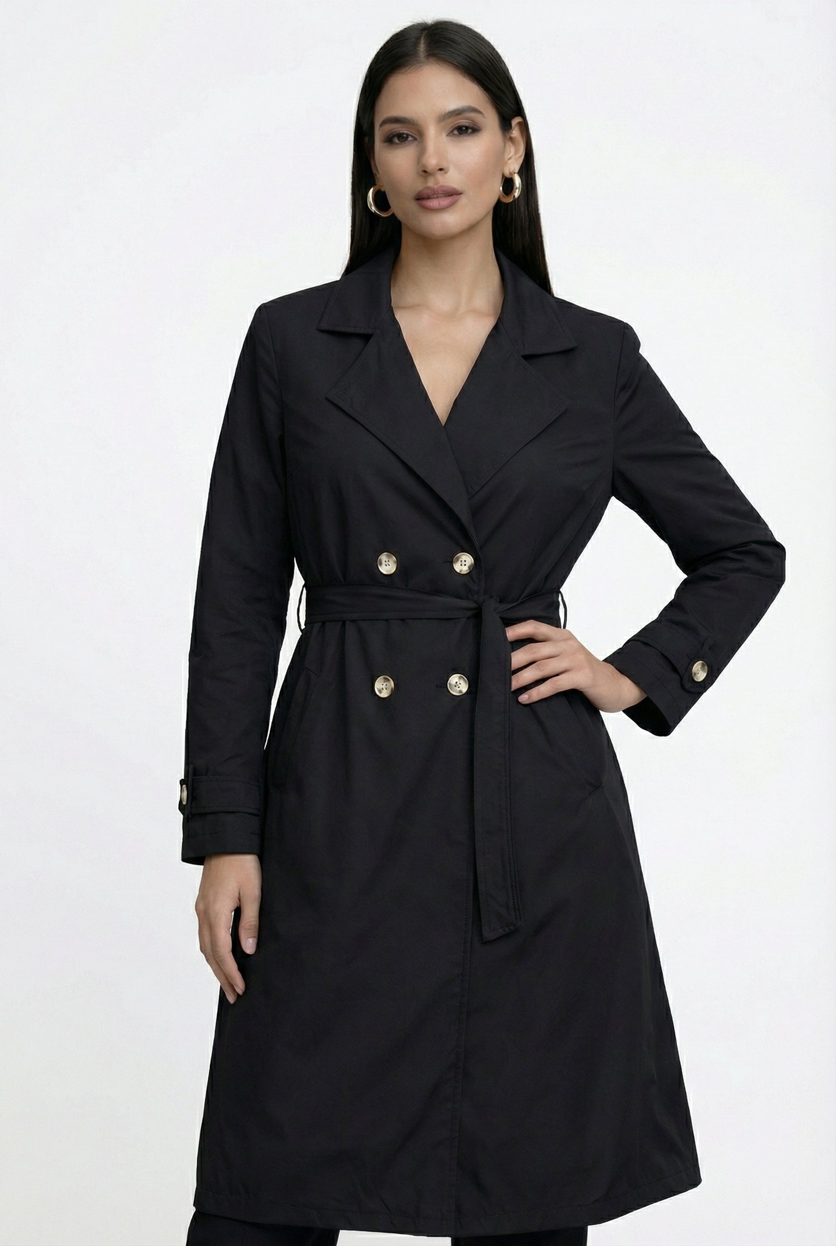 Trench Coat - Black