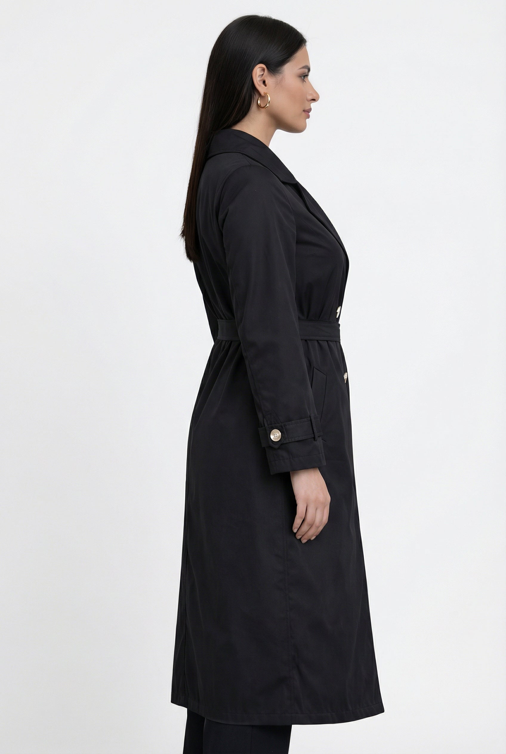 Trench Coat - Black