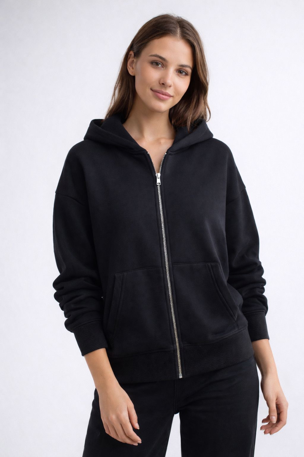 Zipper Jacket - Black