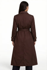 Trench Coat - Deep Brown