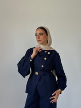 Evara Set Navy