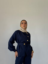 Evara Set Navy