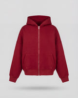 Zipper Jacket - Burgundy