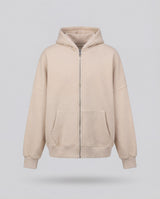 Zipper Jacket - Cream Beige