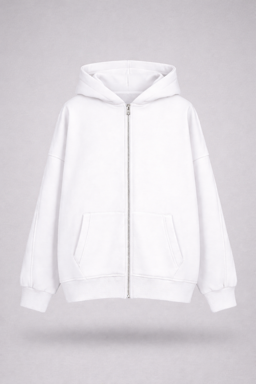 Zipper Jacket - White